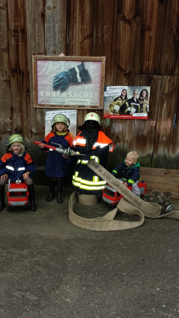 Luther bei der Feuerwehr